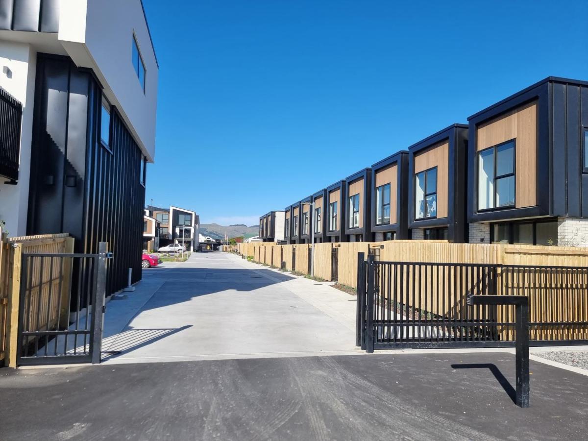 Addington Townhouse With Carpark 8Mins Walk To Hagley Park South Villa Christchurch Eksteriør bilde