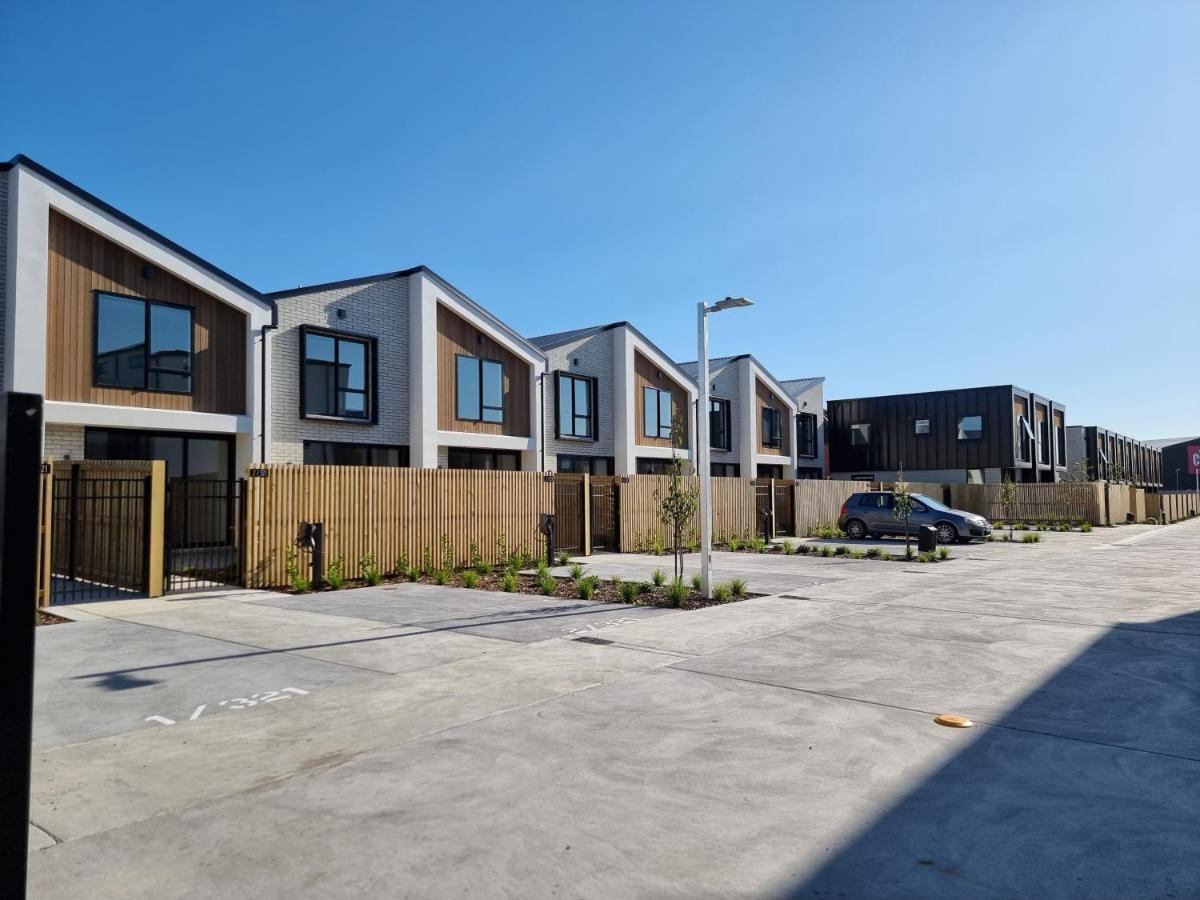 Addington Townhouse With Carpark 8Mins Walk To Hagley Park South Villa Christchurch Eksteriør bilde