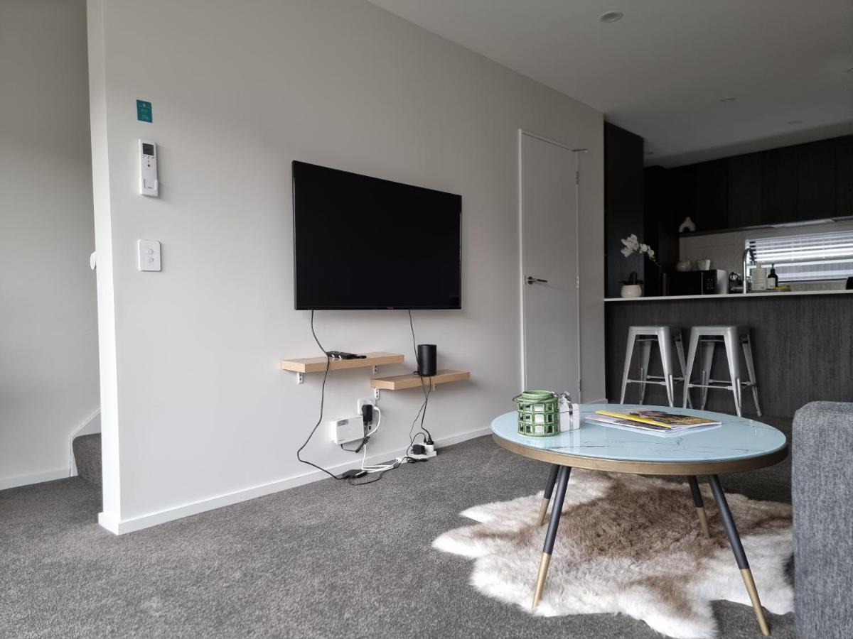 Addington Townhouse With Carpark 8Mins Walk To Hagley Park South Villa Christchurch Eksteriør bilde